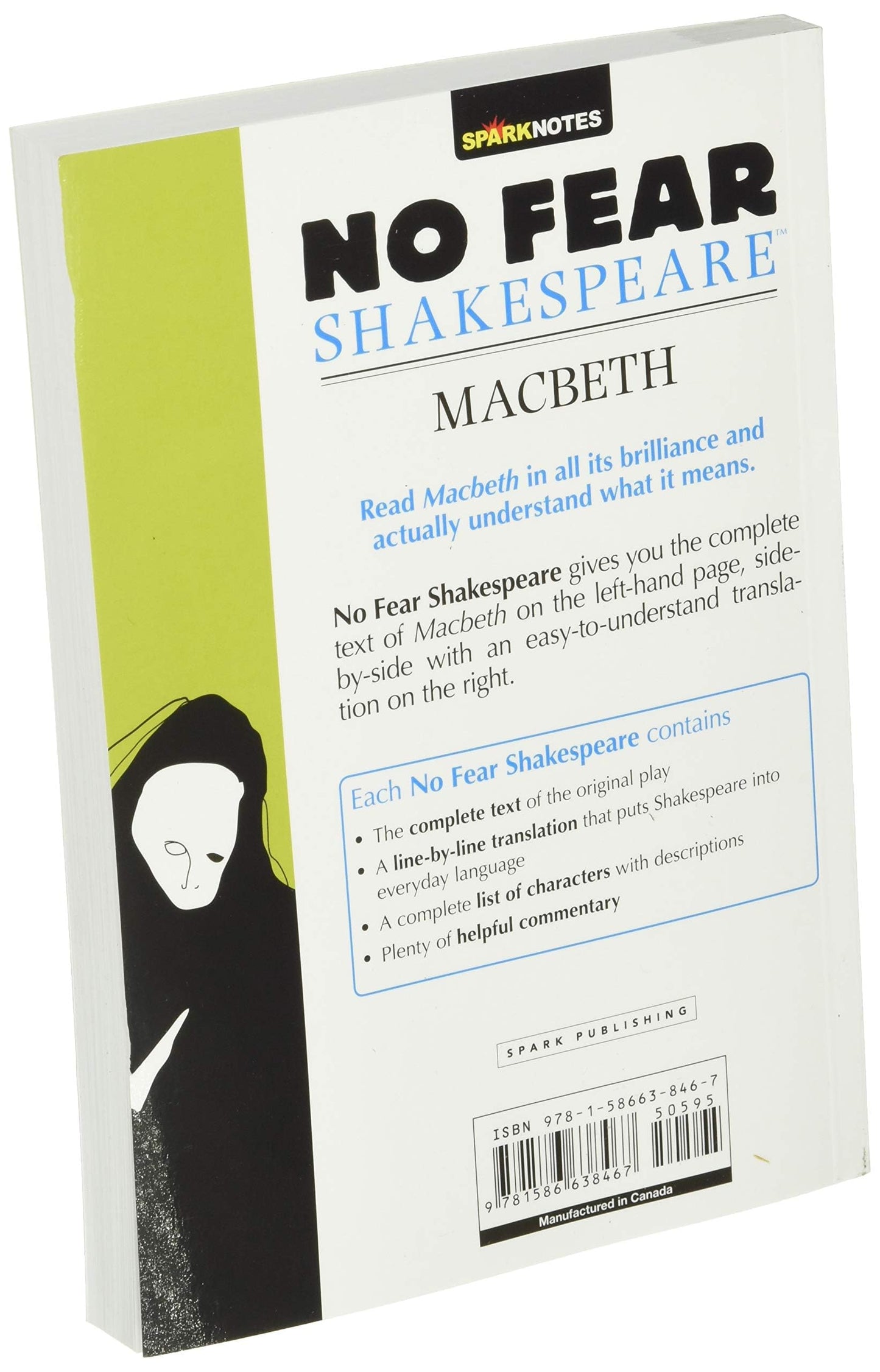 Macbeth: No Fear Shakespeare Side-by-Side Plain English by S