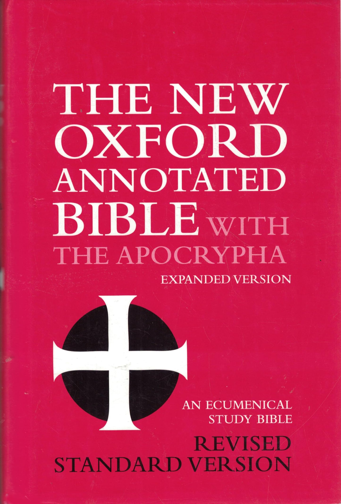 The New Oxford Annotated Bible with the Apocrypha, Revised Standard Version, Expanded Edition (Hardcover 8910A)
