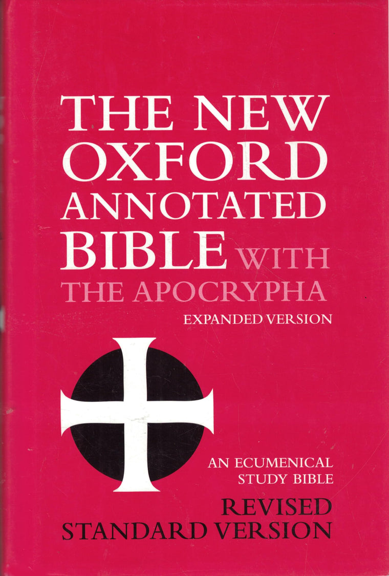 The New Oxford Annotated Bible with the Apocrypha, Revised Standard Version, Expanded Edition (Hardcover 8910A)