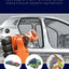 Nonlinear Optimization of Vehicle Safety Structures: Modeling of Structures Subjected to Large Deformations