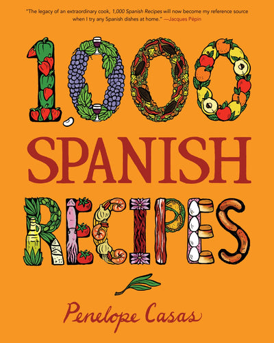 1,000 Spanish Recipes (1,000 Recipes) by Casas, Penelope