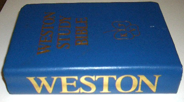The Weston Study Bible: King James Version, With Biblical Teaching — back cover
