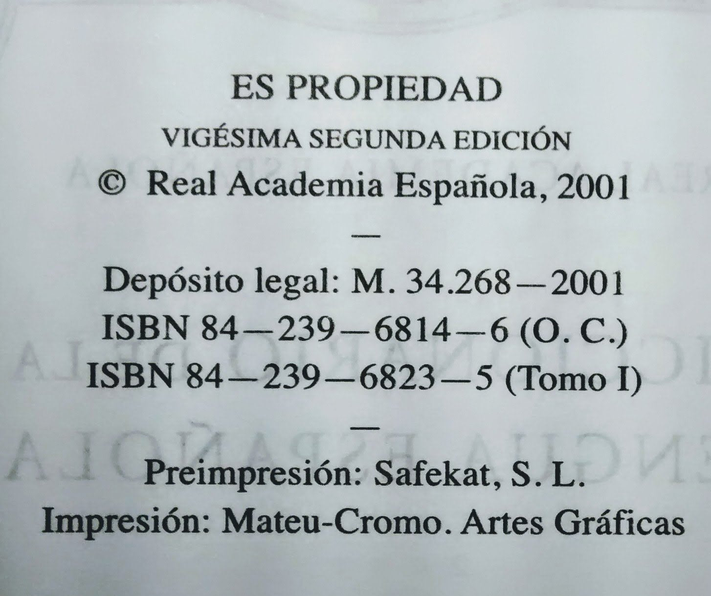 Diccionario de la Lengua Espanola (Spanish Edition) (2 volumes)