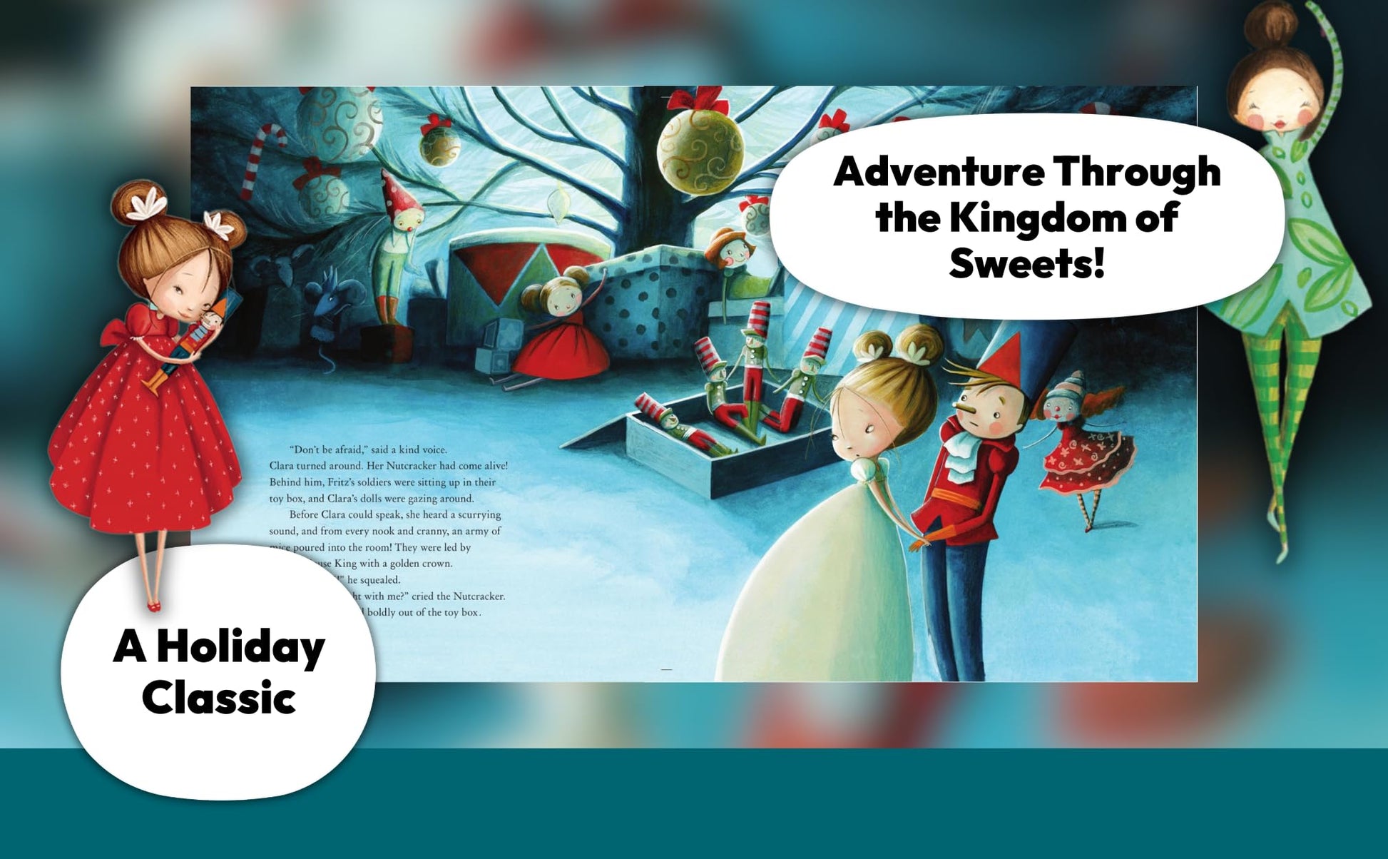 The Nutcracker Larger Hardcover Classic Christmas Picture Book
