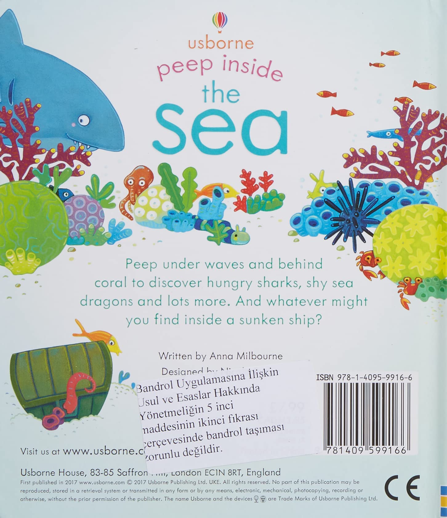 Peep Inside The Sea [Board book] NA