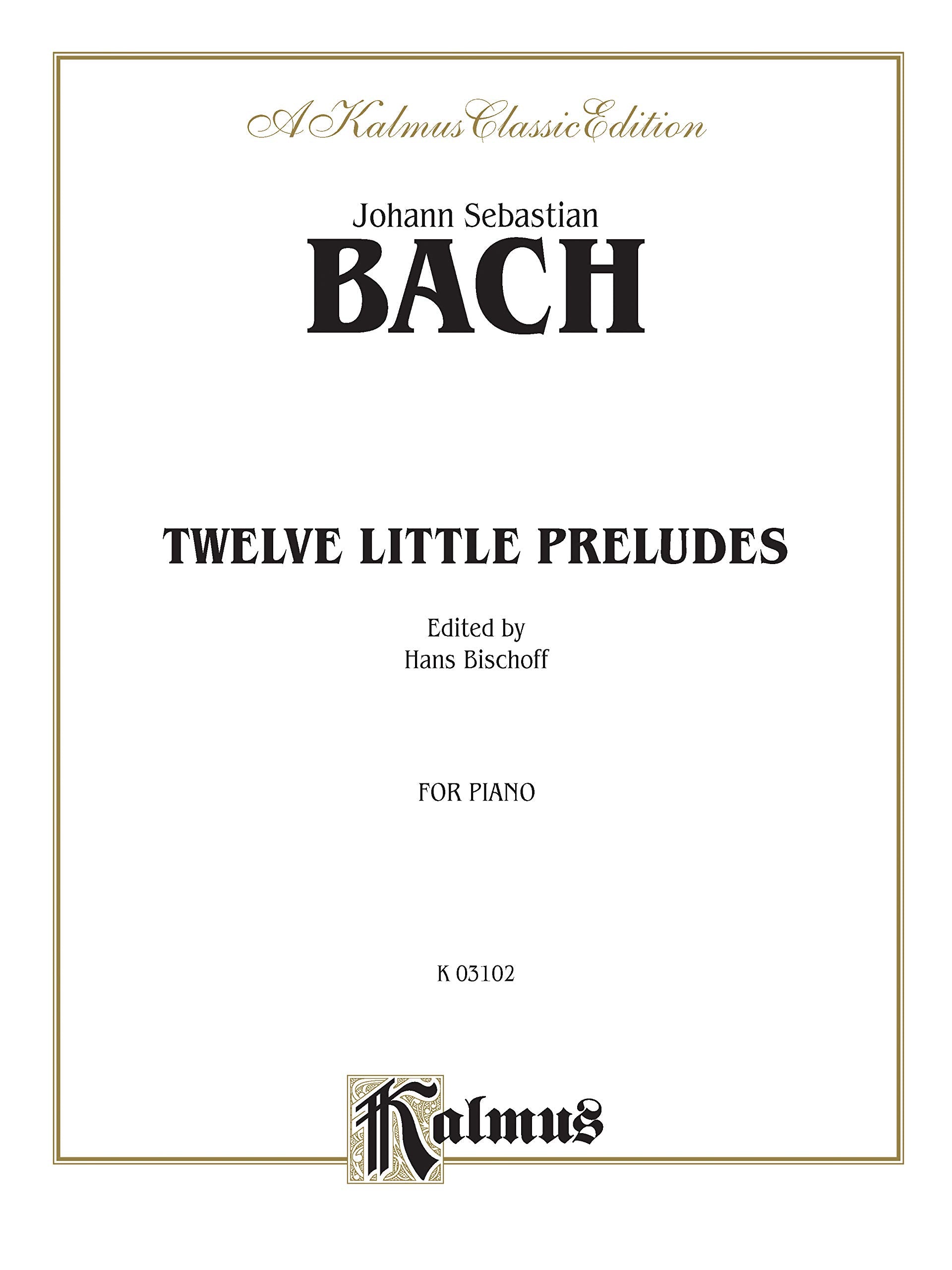 Twelve Little Preludes (Kalmus Edition)