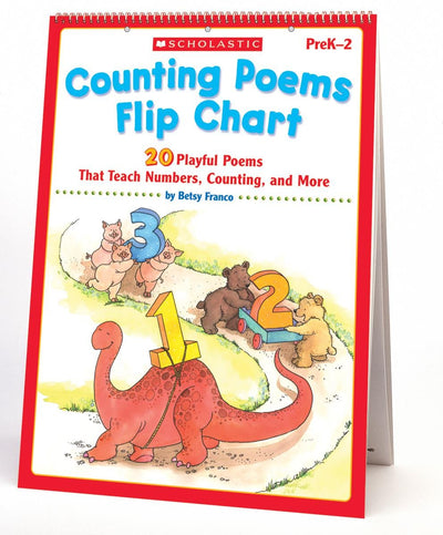 Counting Poems Flip Chart: 20 Playful Poems That Teach Numbers, Counting, and More (Punisher)