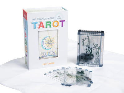 The Transparent Tarot: (2nd Edition, Tarot Kit Box Set with 78 Cards and Guide Book)