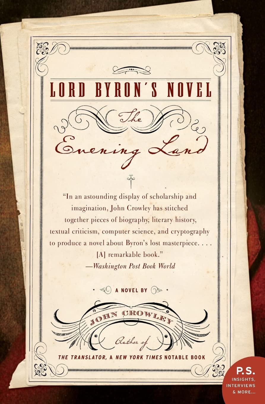 Lord Byron's Novel: A Sweeping Story of The Romantic Poet, His Abandoned Daughter, and The Manuscript That Connected Them