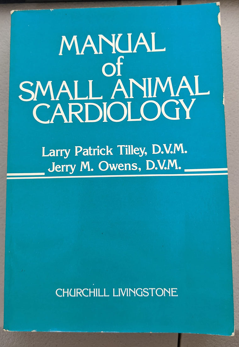 Used – Manual of Small Animal Cardiology
