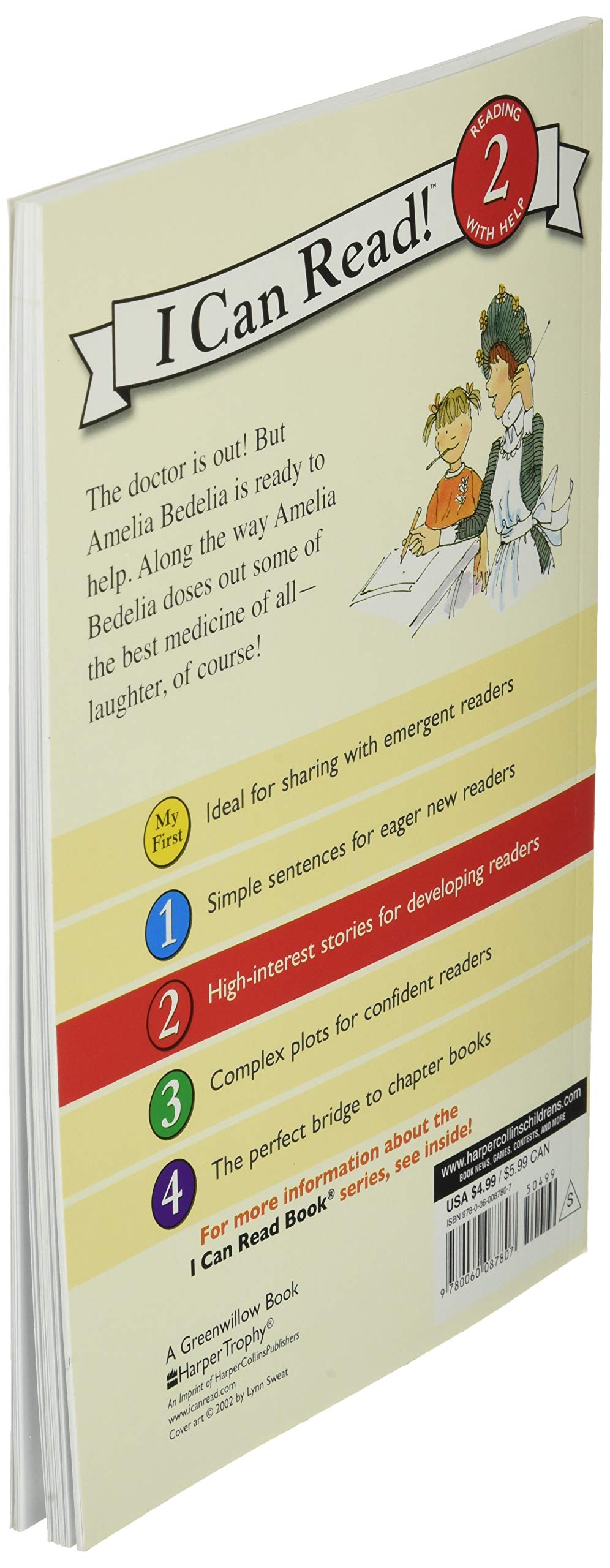Calling Doctor Amelia Bedelia (I Can Read Level 2)
