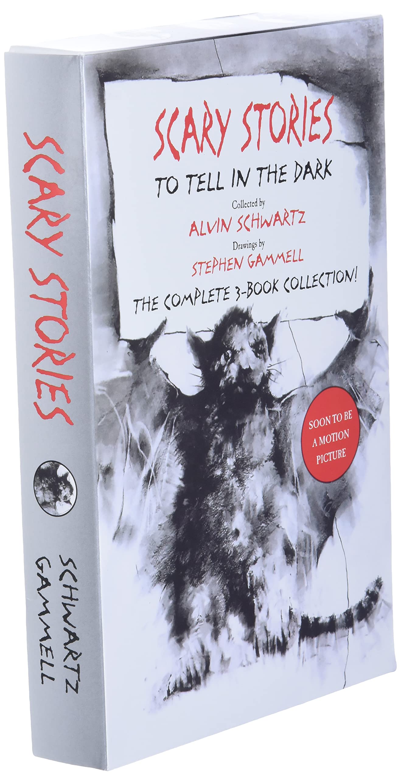 Scary Stories Paperback Box Set: The Complete 3-Book Collection with Classic Art by Stephen Gammell