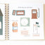 The Baby Memory Book: Beautiful Modern Baby Book and Scrapbook for Baby's First Years to Track Special Moments, Milestones and Growth from Pregnancy to First 5 Years