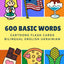 600 Basic Words Cartoons Flash Cards Bilingual English Ukrainian: Easy learning baby first book with card games like ABC alphabet Numbers Animals to ... for toddlers kids to beginners adults.
