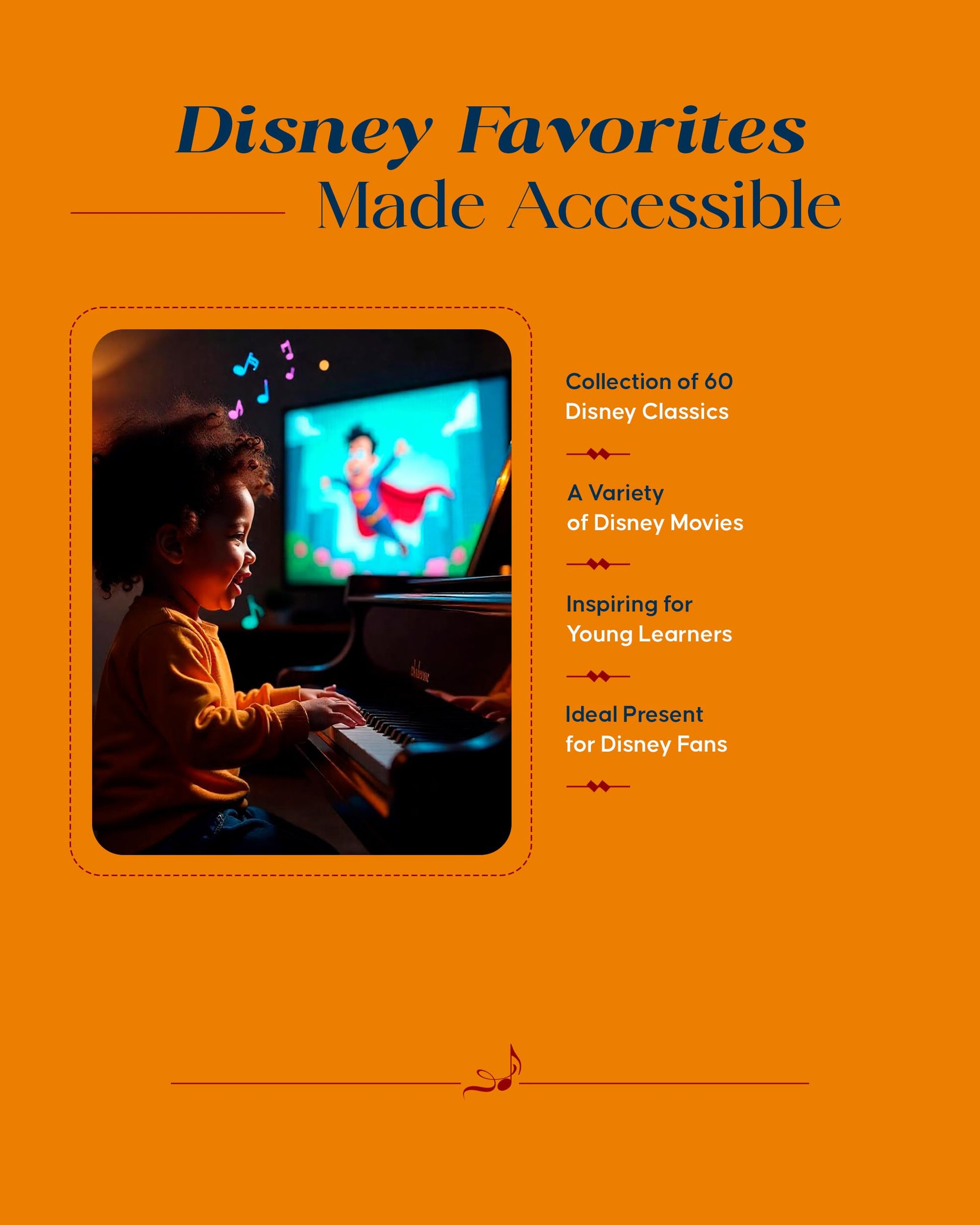 Disney Super Easy Songbook  Easy Piano Sheet Music for Beginners  60 Classic Disney Songs with Lyrics and Chord Diagrams  Piano Music Book for Kids Students and Teachers  Fun Learning Gift