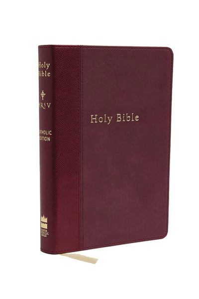 NRSV, The HarperCollins Catholic Gift Bible, Imitation Leather, Burgundy