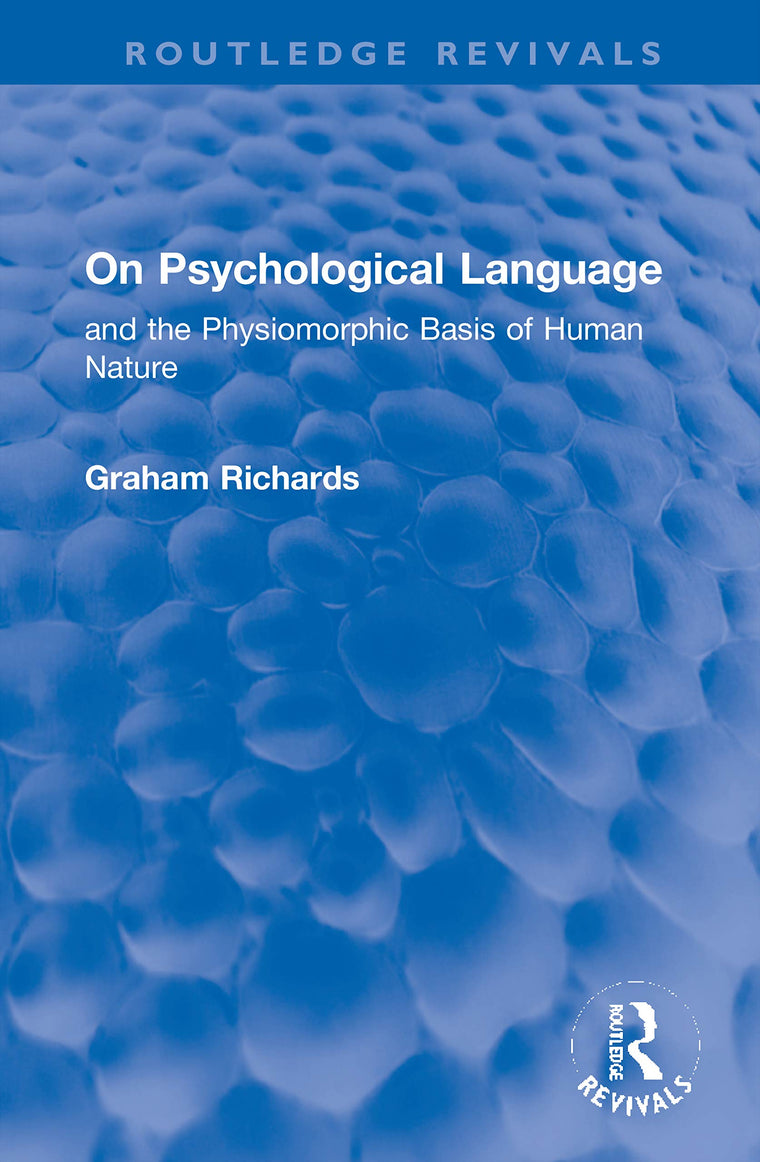 On Psychological Language (Routledge Revivals)