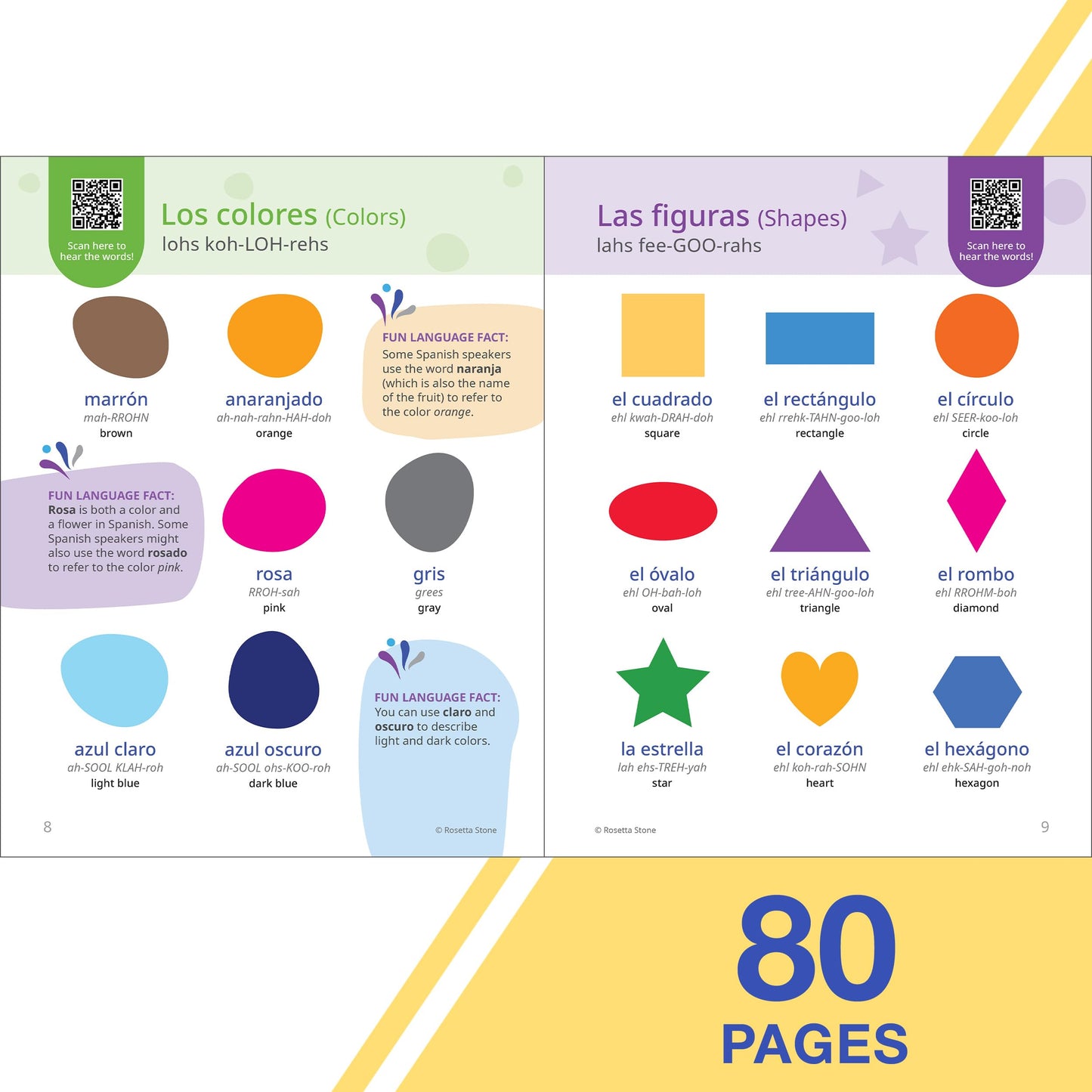 Rosetta Stone Spanish Picture Dictionary, Spanish Dictionary to Learn Spanish Vocabulary, Spanish Grammar, and Phrases, Dictionary for Kids and ... Dictionaries) (English and Spanish Edition)