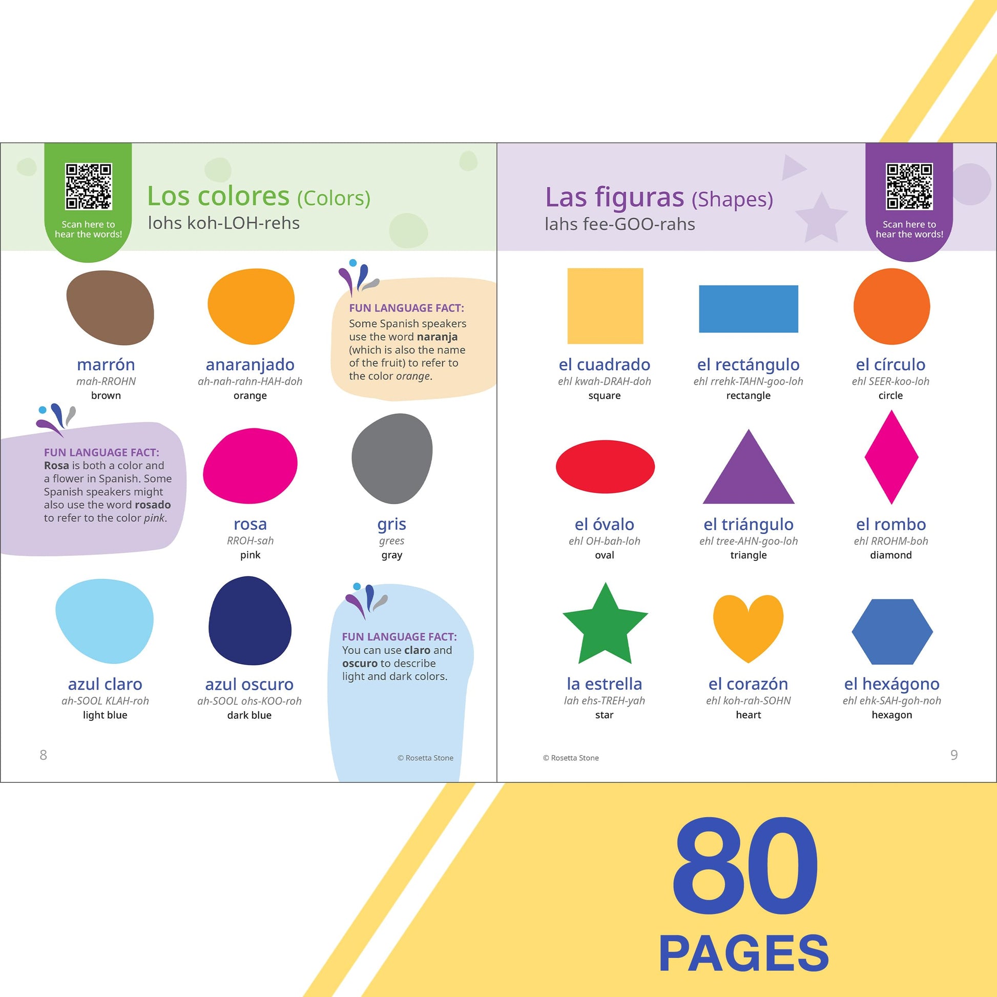 Rosetta Stone Spanish Picture Dictionary, Spanish Dictionary to Learn Spanish Vocabulary, Spanish Grammar, and Phrases, Dictionary for Kids and ... Dictionaries) (English and Spanish Edition)