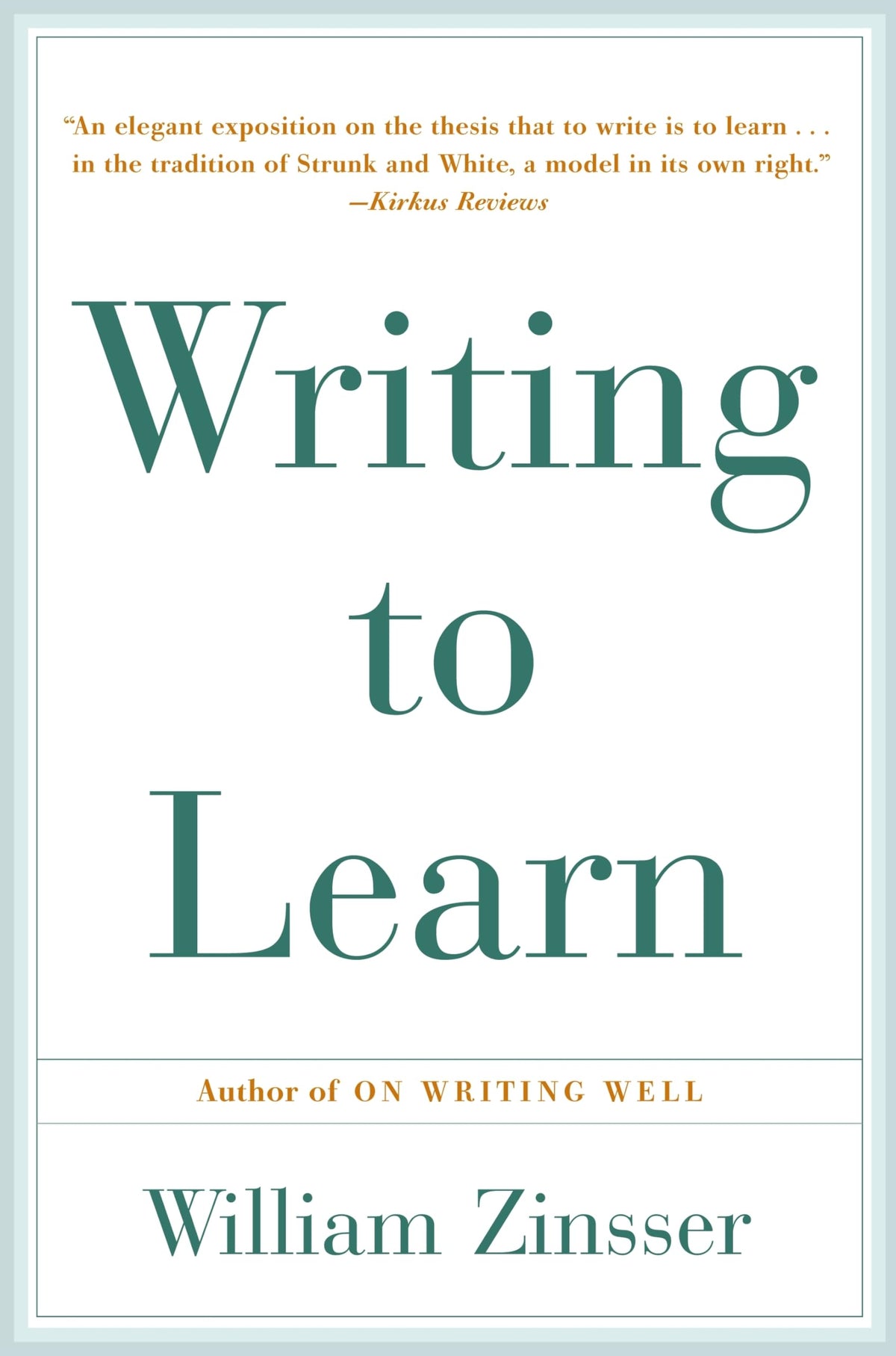 Writing To Learn