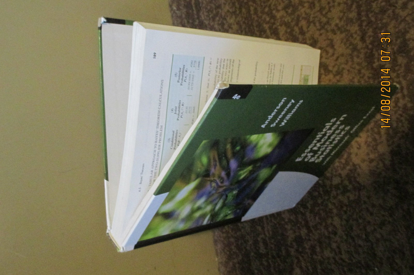 Essentials of Modern Business Statistics (with Online Material Printed Access Card) (Available Titles Aplia)
