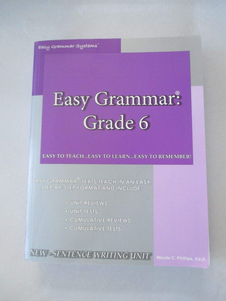 Easy Grammar 6 - Teacher Edition