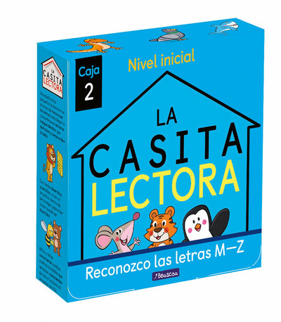 PHONICS IN SPANISH - La casita lectora Caja 2: Reconozco las letras M-Z (Nivel inicial) / The Reading House Set 2: Letter Recognition M-Z (Spanish Edition)