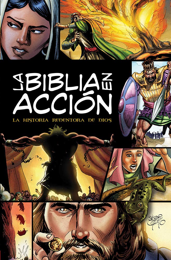 La Biblia en acci?n: The Action Bible-Spanish Edition
