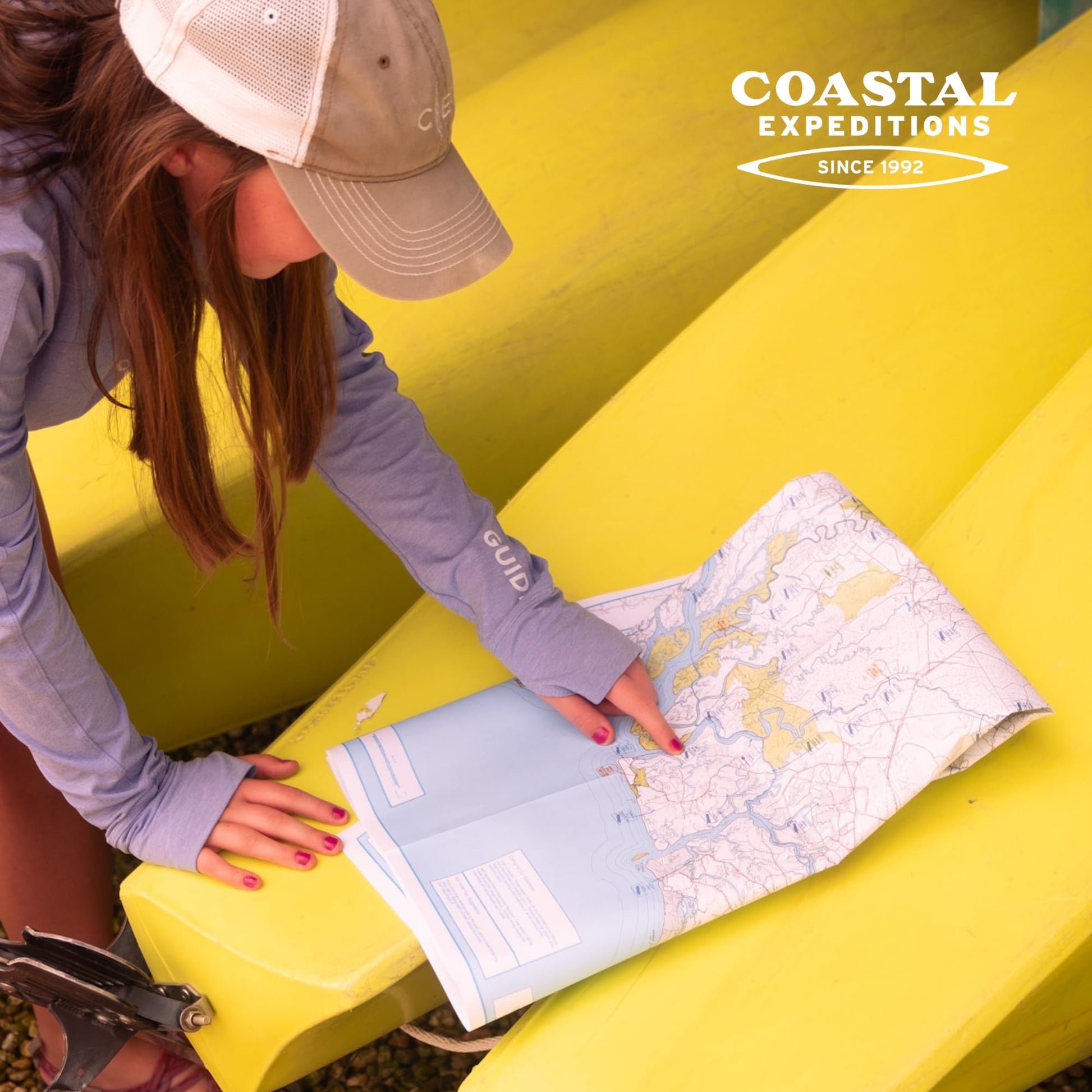 Coastal Expeditions Map of Coastal South Carolina