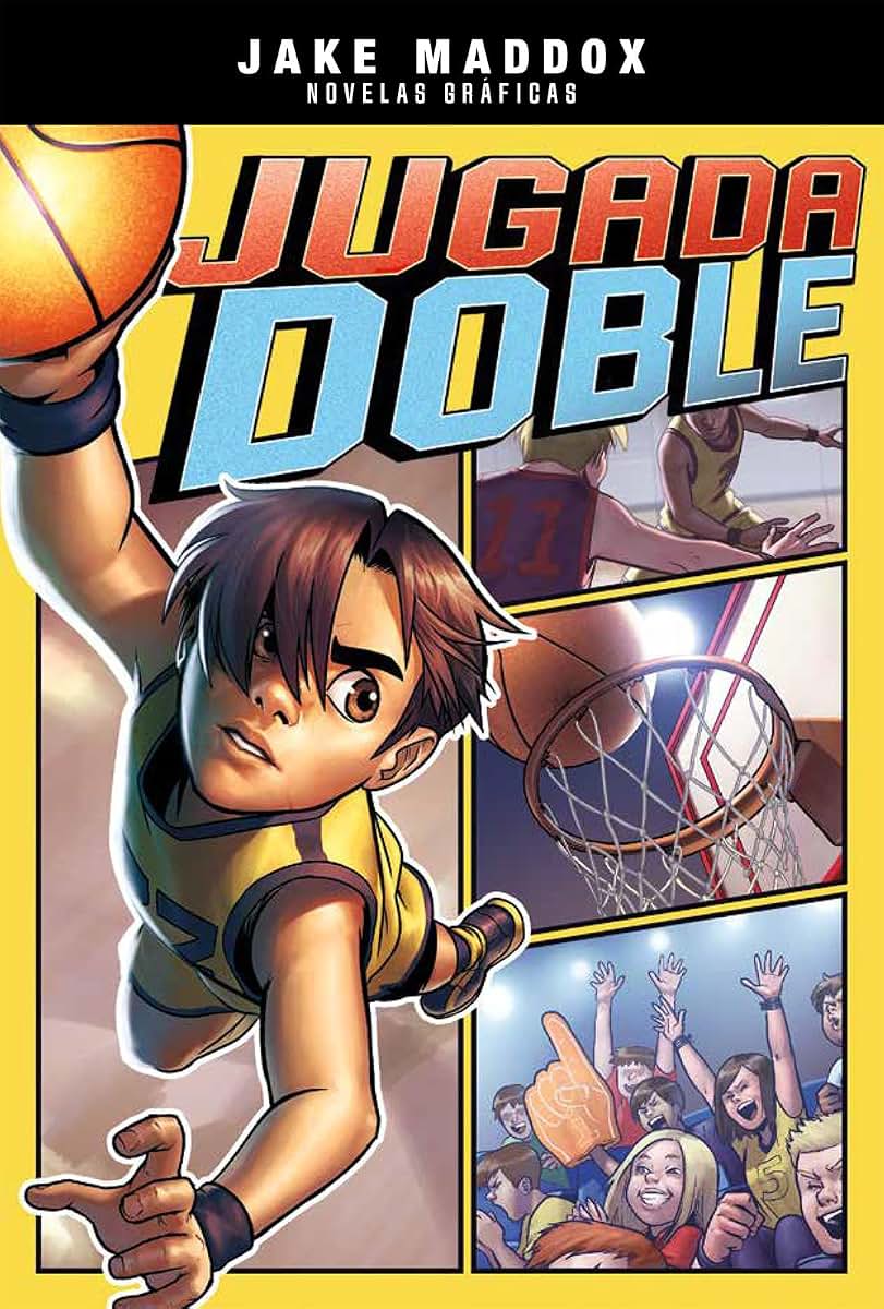 Jugada doble / Double Scribble (Jake Maddox novelas gráficas / Jake Maddox Graphic Novels) (Spanish Edition)