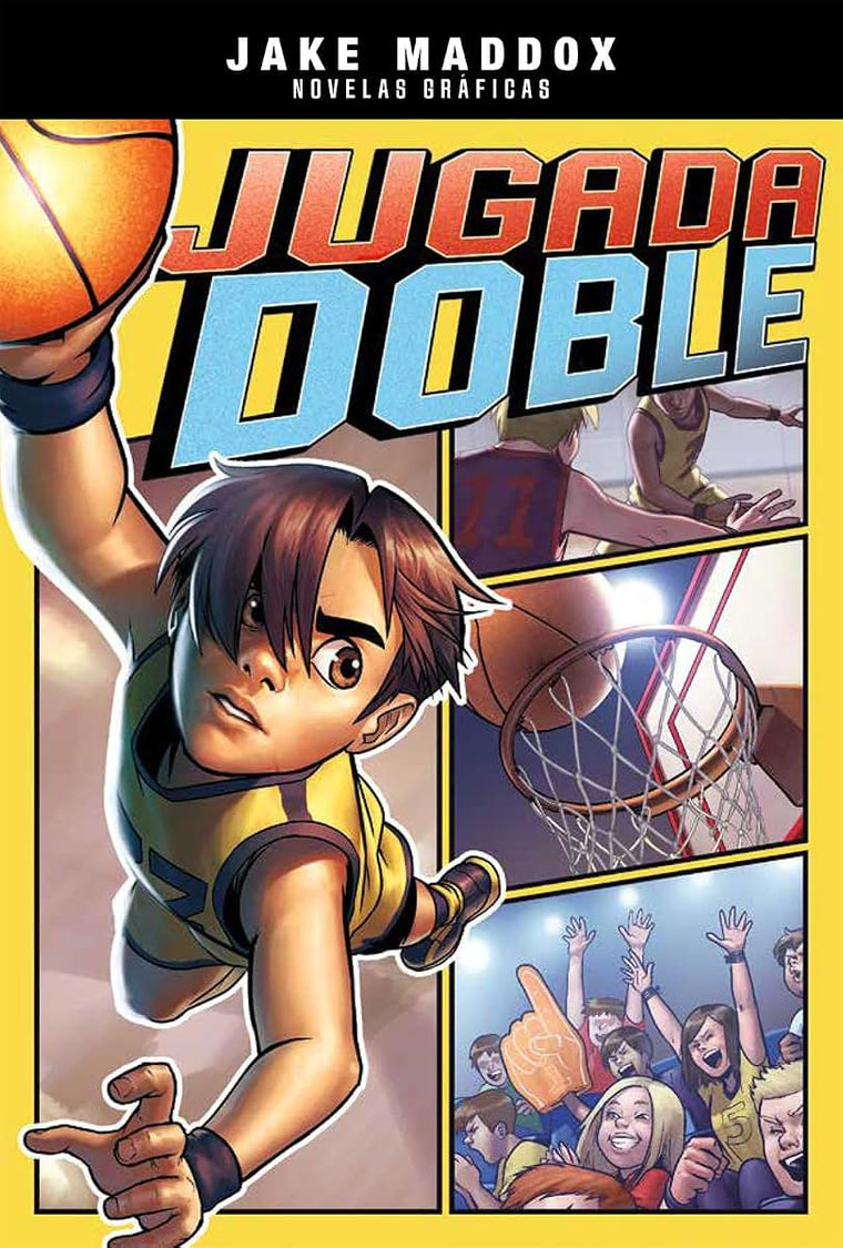 Jugada doble / Double Scribble (Jake Maddox novelas gráficas / Jake Maddox Graphic Novels) (Spanish Edition)