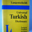 Langenscheidt's Universal Turkish Dictionary: Turkish-English/English-Turkish (English and Turkish Edition)