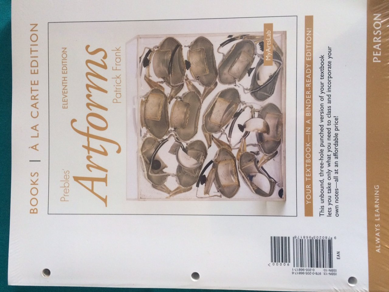 Prebles' Artforms -- Books a la Carte (11th Edition) by Preb