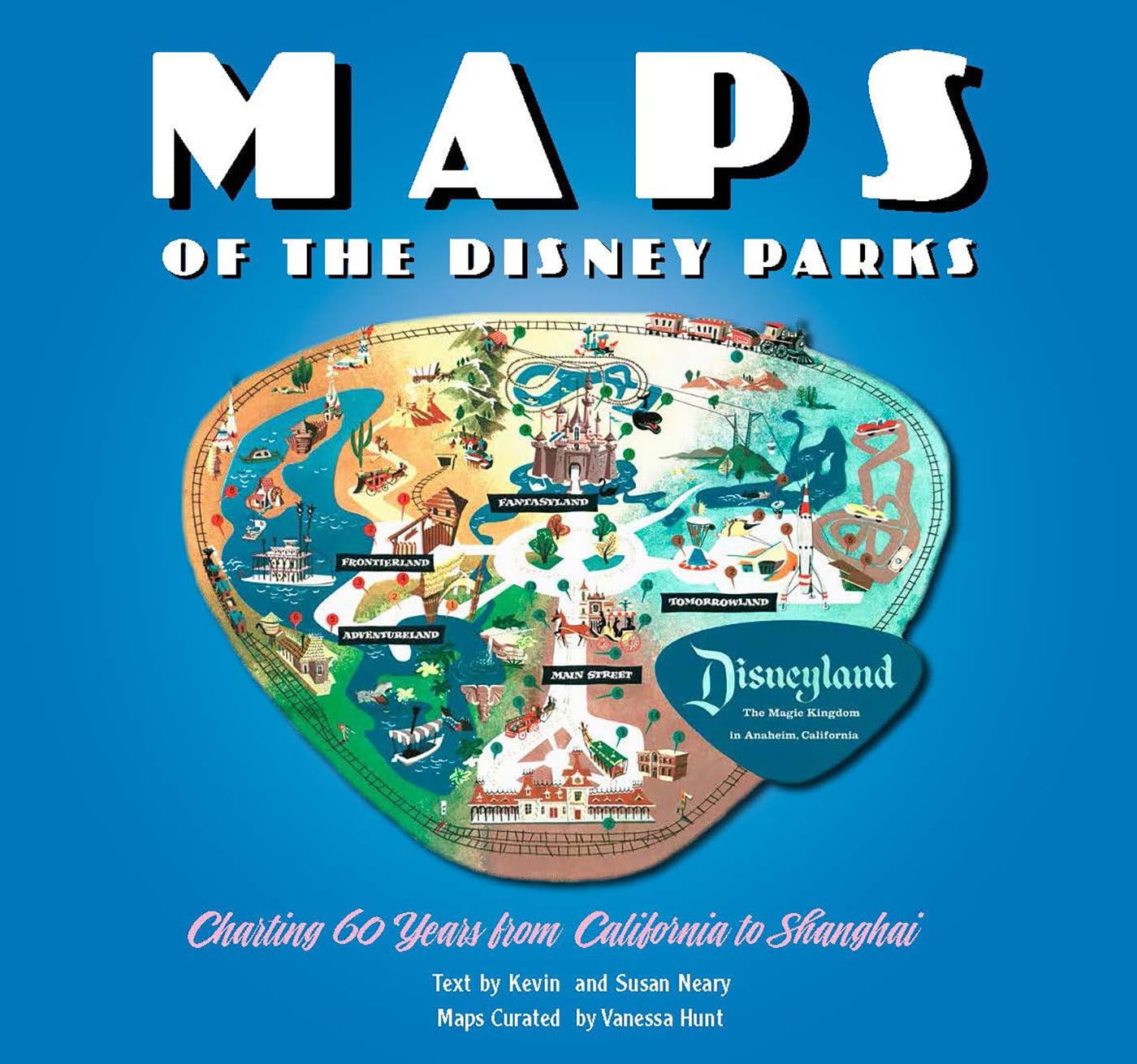 Maps of the Disney Parks: Charting 60 Years from California