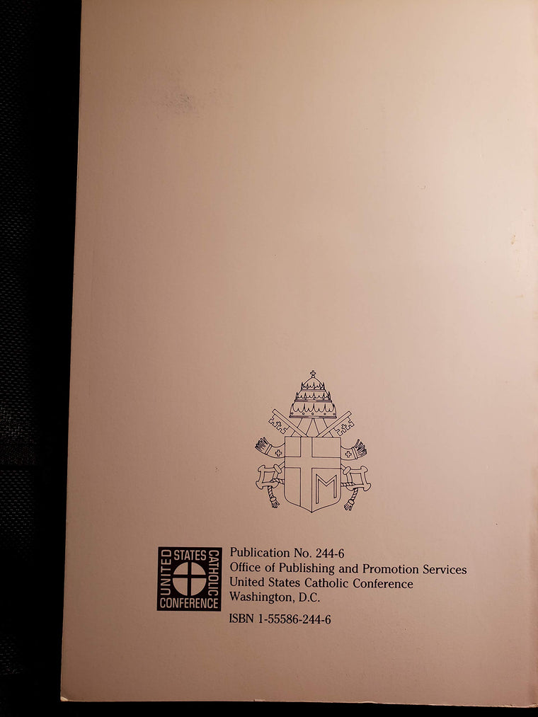 On the Dignity and Vocation of Women: Mulieris Dignitatem (Apostolic Letter of Pope John Paul II) — back cover
