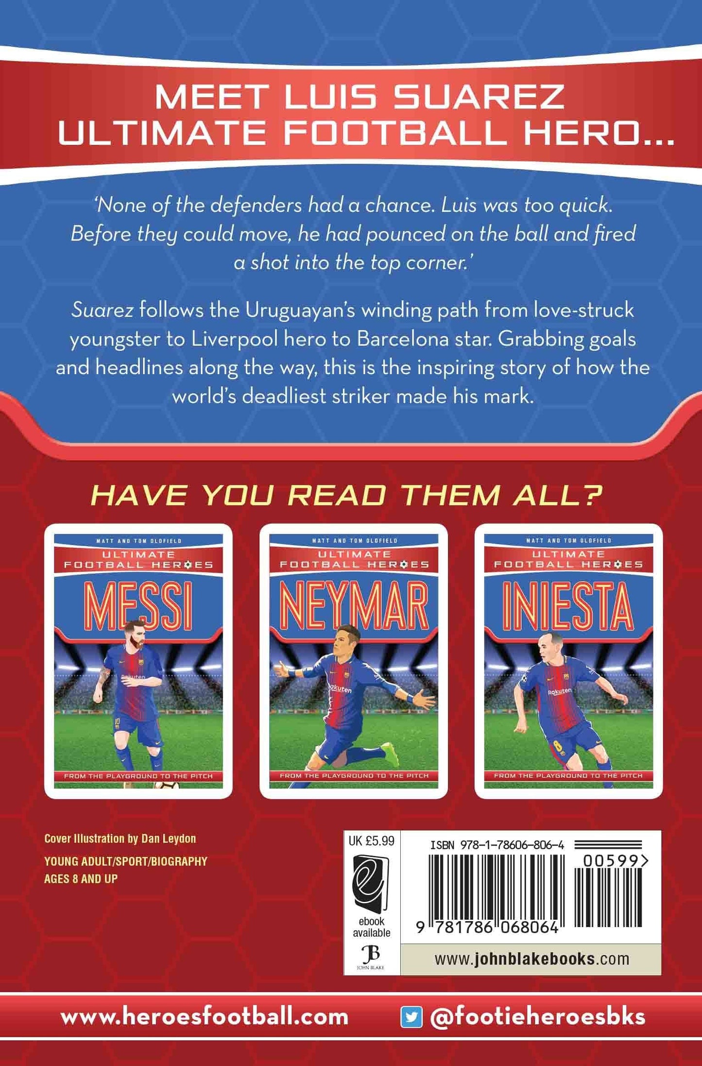Suarez: From the Playground to the Pitch (Ultimate Football Heroes)