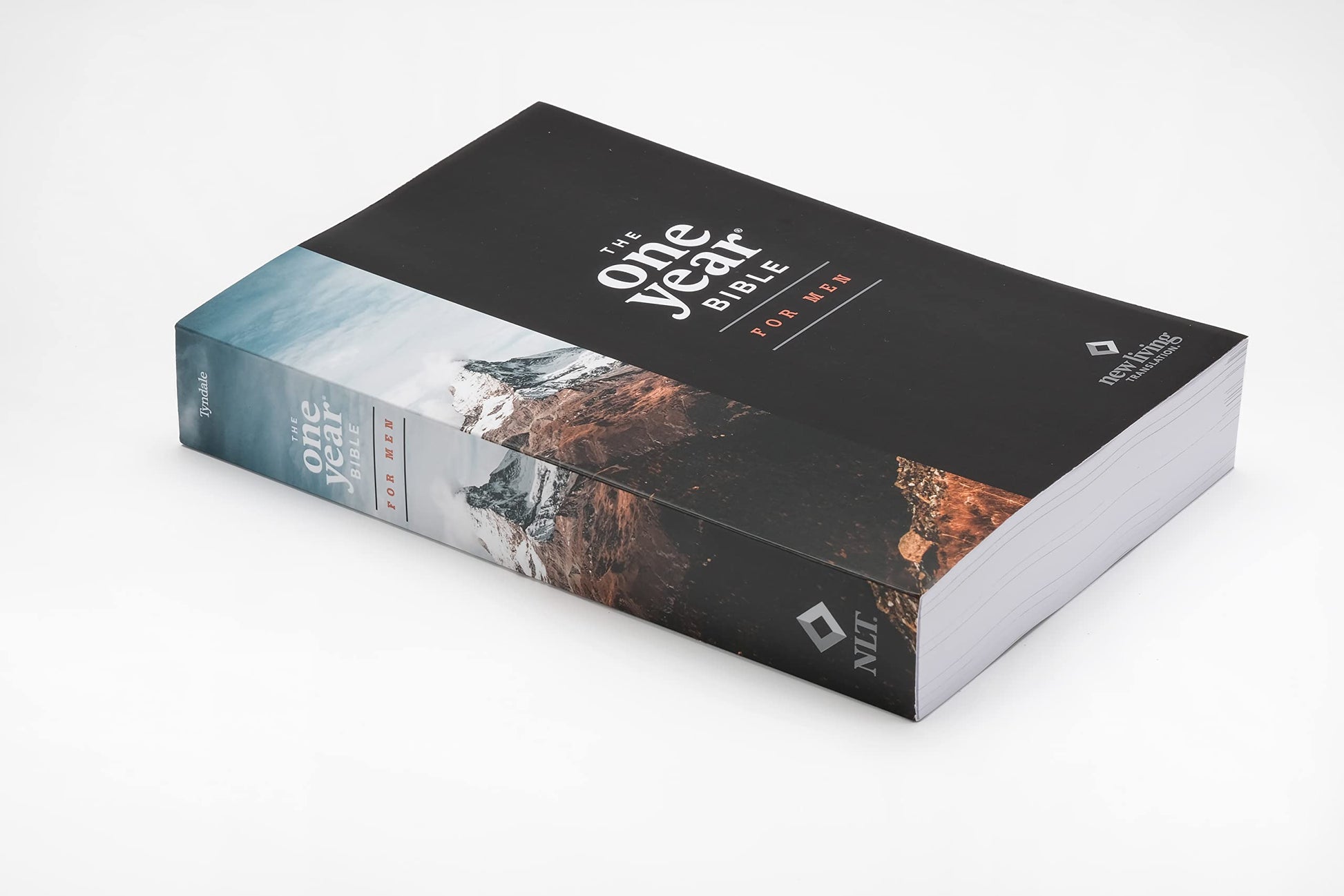 NLT The One Year Bible for Men (Softcover)