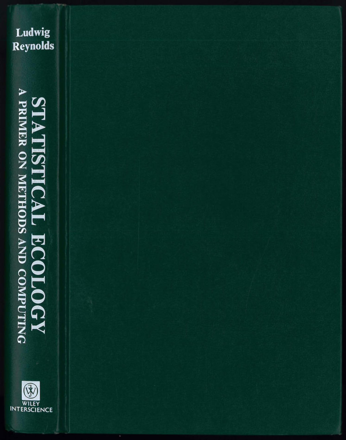 Statistical Ecology: A Primer in Methods and Computing