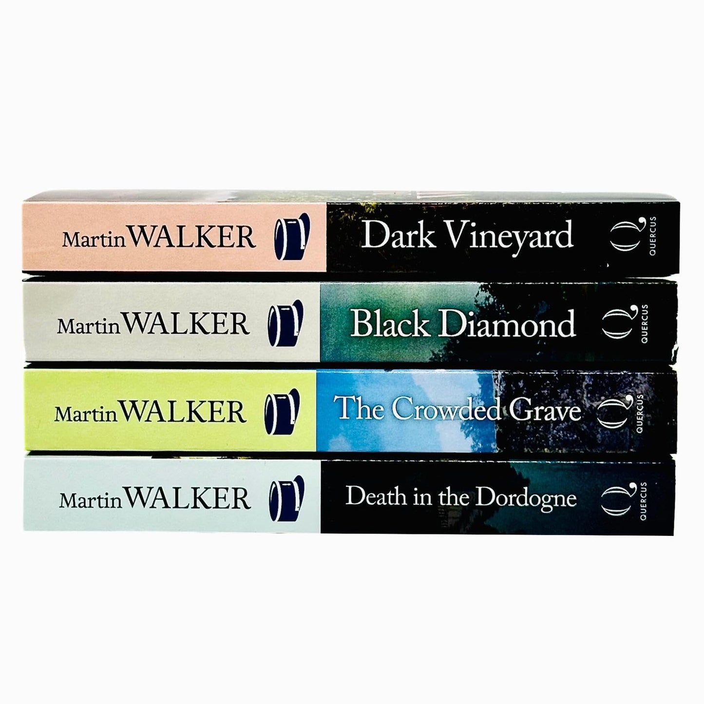 Bruno, Chief of Police Series Dordogne Mysteries Books 1 - 4 Collection Set by Martin Walker (Death in the Dordogne, Dark Vineyard, Black Diamond & Crowded Grave)