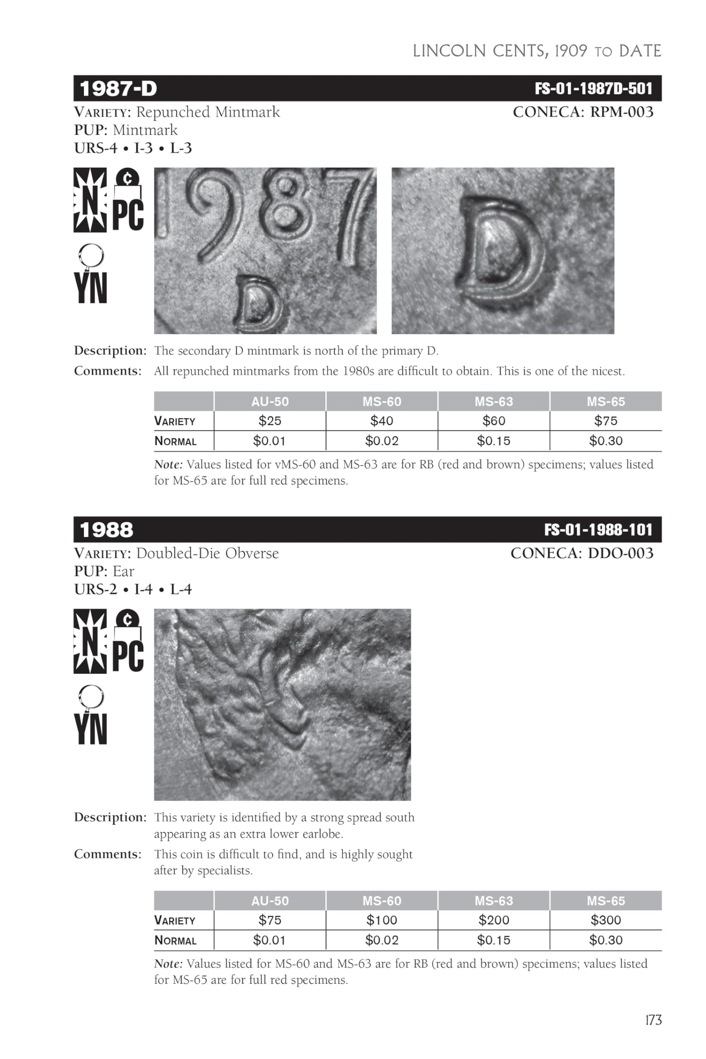 Cherrypickers' Guide To Rare Die Varieties of United States Coins, Volume 1 (Cherrypicker's Guides)