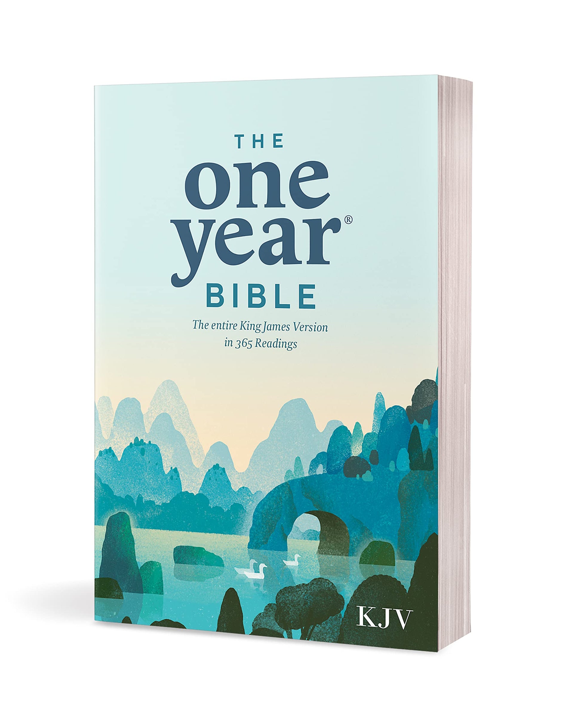 The One Year Bible KJV (Softcover)