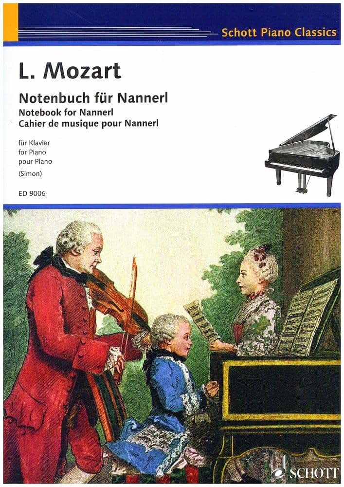 Notebook for Nannerl: Piano