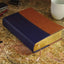 NIV, KJV, Parallel Bible, Large Print, Leathersoft, Navy/Tan: The World's Two Most Popular Bible Translations Together