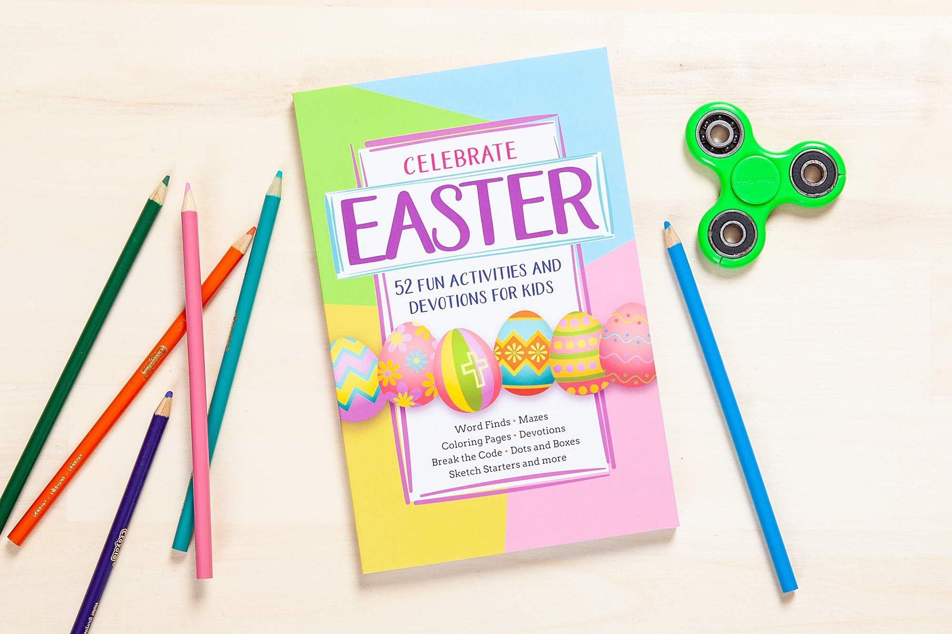 Celebrate Easter: 52 Fun Activities and Devotions for Kids (Paperback) - Fun Easter Activity Book for Kids Ages 6-12, Perfect for Easter Baskets