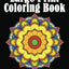Large Print Coloring Book: Easy Mandalas