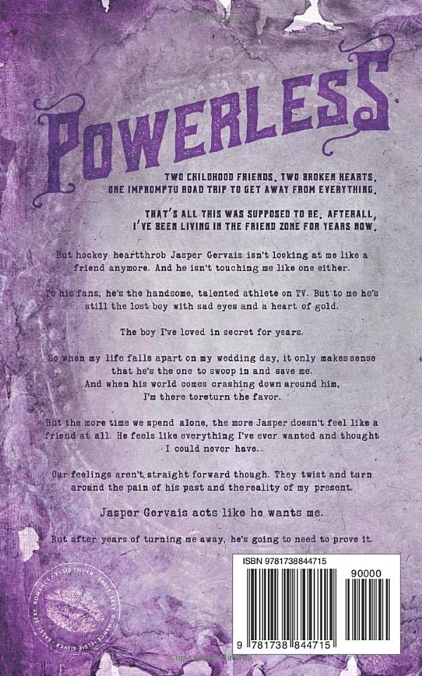 Powerless: A Chestnut Springs Special Edition — back cover