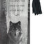 Wolf Beaded Bookmark