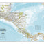 National Geographic: Central America Classic Wall Map (28.75 x 22.25 inches) (National Geographic Reference Map)