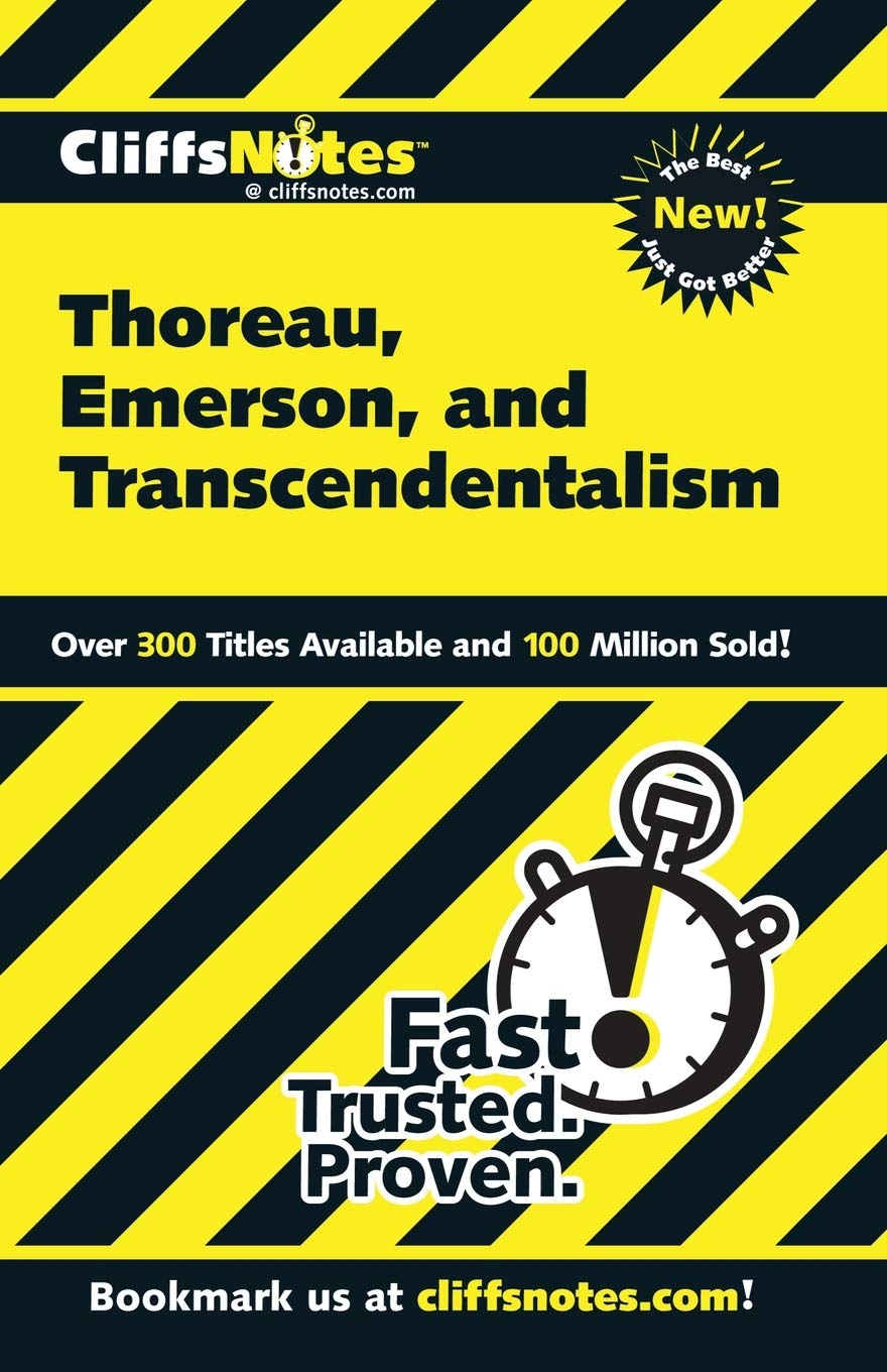 CliffsNotes on Thoreau, Emerson, and Transcendentalism (CliffsNotes on Literature)
