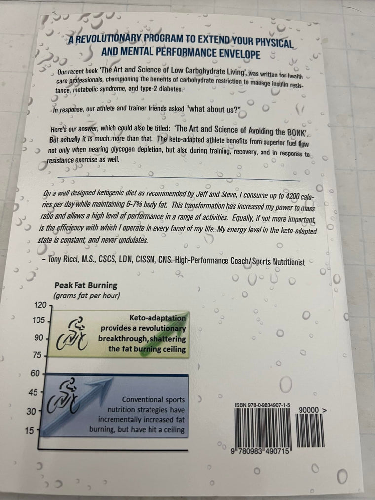 The Art and Science of Low Carbohydrate Performance — back cover